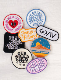 Jesus Equals Friend Christian Patch