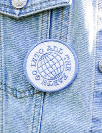 Go Into All The Earth Christian Patch