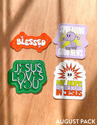 Elevated Faith Sticker Club