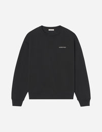 Basics Black Unisex Crewneck Christian Sweatshirt