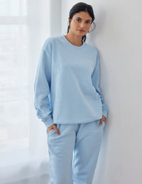 Basics Dream Blue Unisex Crewneck Christian Sweatshirt