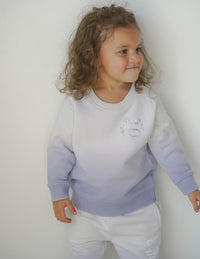 Child of God Purple Kids Crewneck Christian Sweatshirt