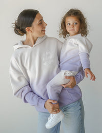 Child of God Purple Kids Crewneck Christian Sweatshirt