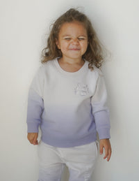 Child of God Purple Kids Crewneck Christian Sweatshirt