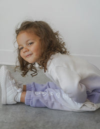 Child of God Purple Kids Sweatpant Christian Apparel