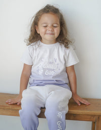 Child of God Purple Kids Tee Christian T-Shirt