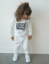 Faith Can Move Mountains Kids Sweatpant Christian Apparel