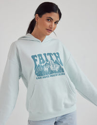 Faith Can Move Mountains Unisex Hoodie Christian Sweatshirt