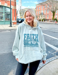 Faith Can Move Mountains Unisex Hoodie Christian Sweatshirt