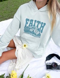 Faith Can Move Mountains Unisex Hoodie Christian Sweatshirt