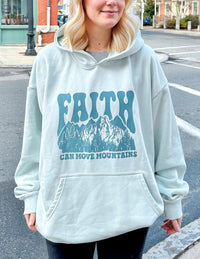 Faith Can Move Mountains Unisex Hoodie Christian Sweatshirt