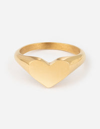 Heart Statement Christian Ring
