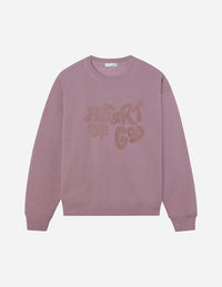Heart of God Unisex Crewneck Christian Sweatshirt