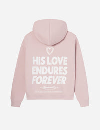 His Love Endures Forever Unisex Hoodie Christian Sweatshirt
