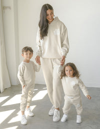 Our World Needs Jesus Beige Kids Sweatpant Christian Apparel