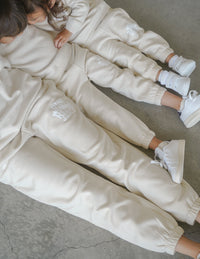 Our World Needs Jesus Beige Kids Sweatpant Christian Apparel