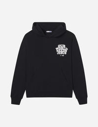 Our World Needs Jesus Black Unisex Hoodie Christian Sweatshirt