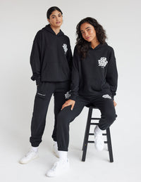 Our World Needs Jesus Black Unisex Hoodie Christian Sweatshirt