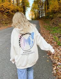Transformed Cream Unisex Hoodie Christian Sweatshirt