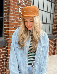 WWJD Corduroy Hat Christian Accessory