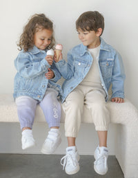 What a Friend in Jesus Kids Denim Jacket Christian Apparel