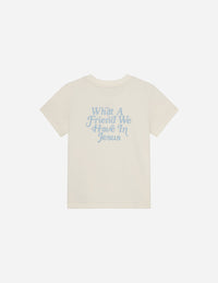 What a Friend in Jesus Kids Tee Christian T-Shirt