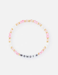 Wonder Letter Bracelet Christian Jewelry