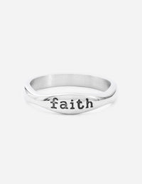 Elevated Faith Faith Ring Christian Ring