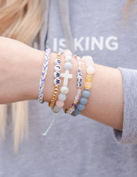 Elevated Faith Glory Christian Stone Bracelet
