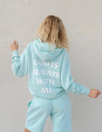 Elevated Faith God is Always With Me Unisex Hoodie Christian Hoodie