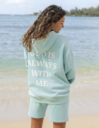 Elevated Faith God is Always With Me Unisex Hoodie Christian Hoodie