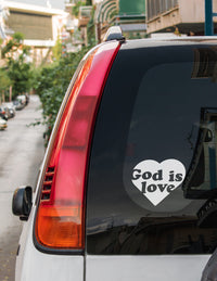 Elevated Faith God is Love Vinyl Decal Christian Vinyl Decal