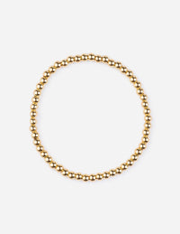 Elevated Faith Gold Stacker Bracelet Christian Stone Bracelet
