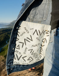 Elevated Faith Highs and Lows Denim Jacket Christian Jacket