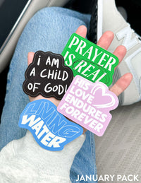 Elevated Faith Sticker Club