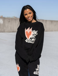 Elevated Faith Love Your Enemy Unisex Crewneck Christian Crewneck