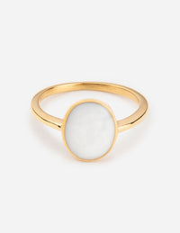 Elevated Faith Mother of Pearl Ring Christian Ring