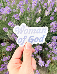 Elevated Faith Woman of God Sticker Christian Sticker