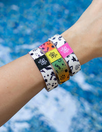 Elevated Faith You Are Loved Reversible Wristband Set Christian Wristband
